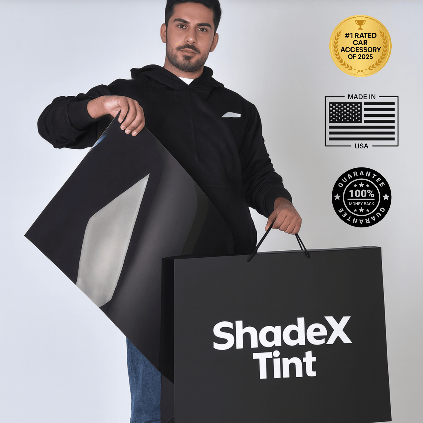 ShadeX — Removable Window Tint