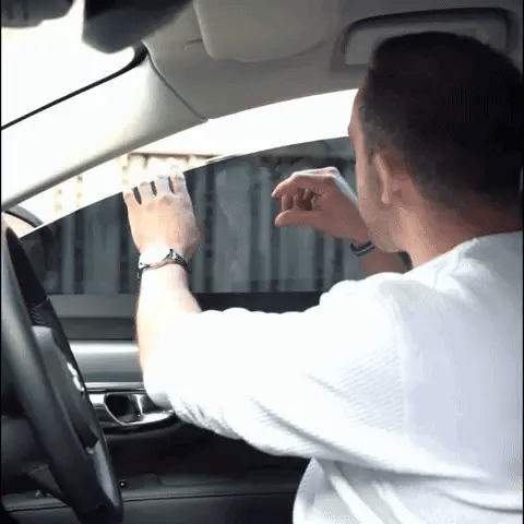 ShadeX Reusable Custom Cut Tint – Front Windshild